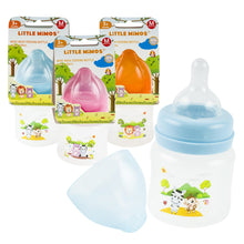 Load image into Gallery viewer, Little Mimos Baby Bottle with Silicone Nipple 4oz (72 Pieces)
