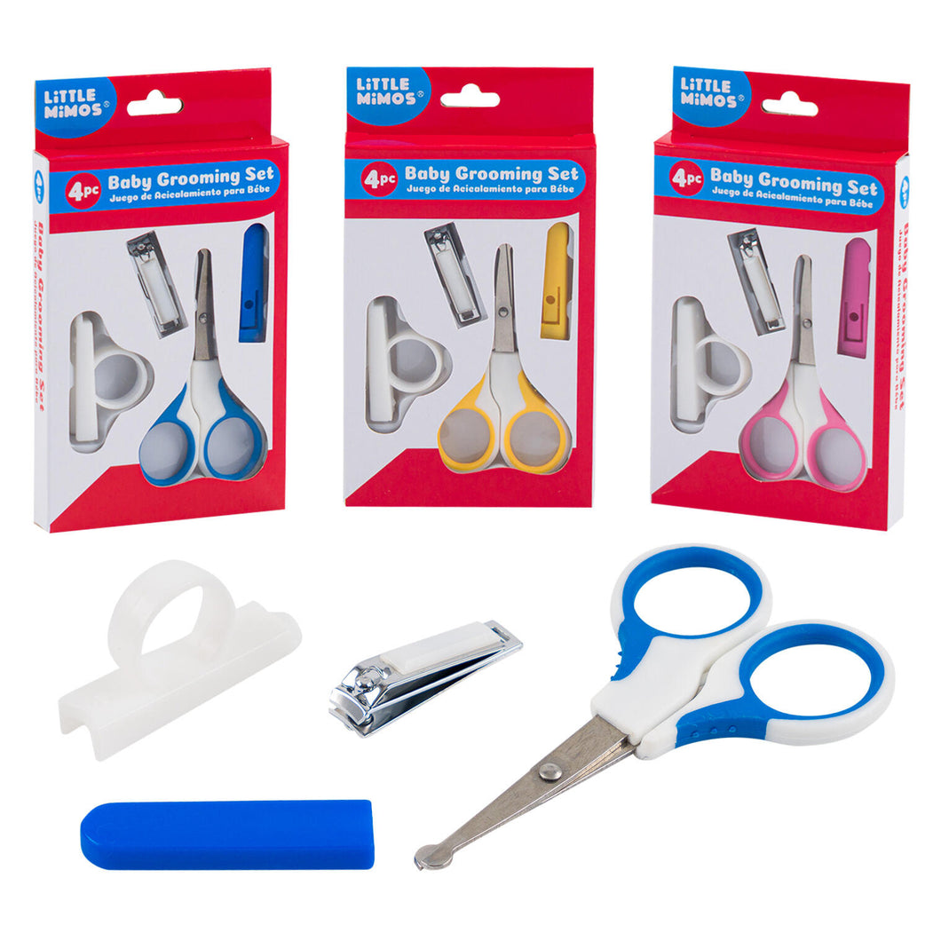 Little Mimos 2-Tone 4 piece Baby Grooming Set (36 Pieces)