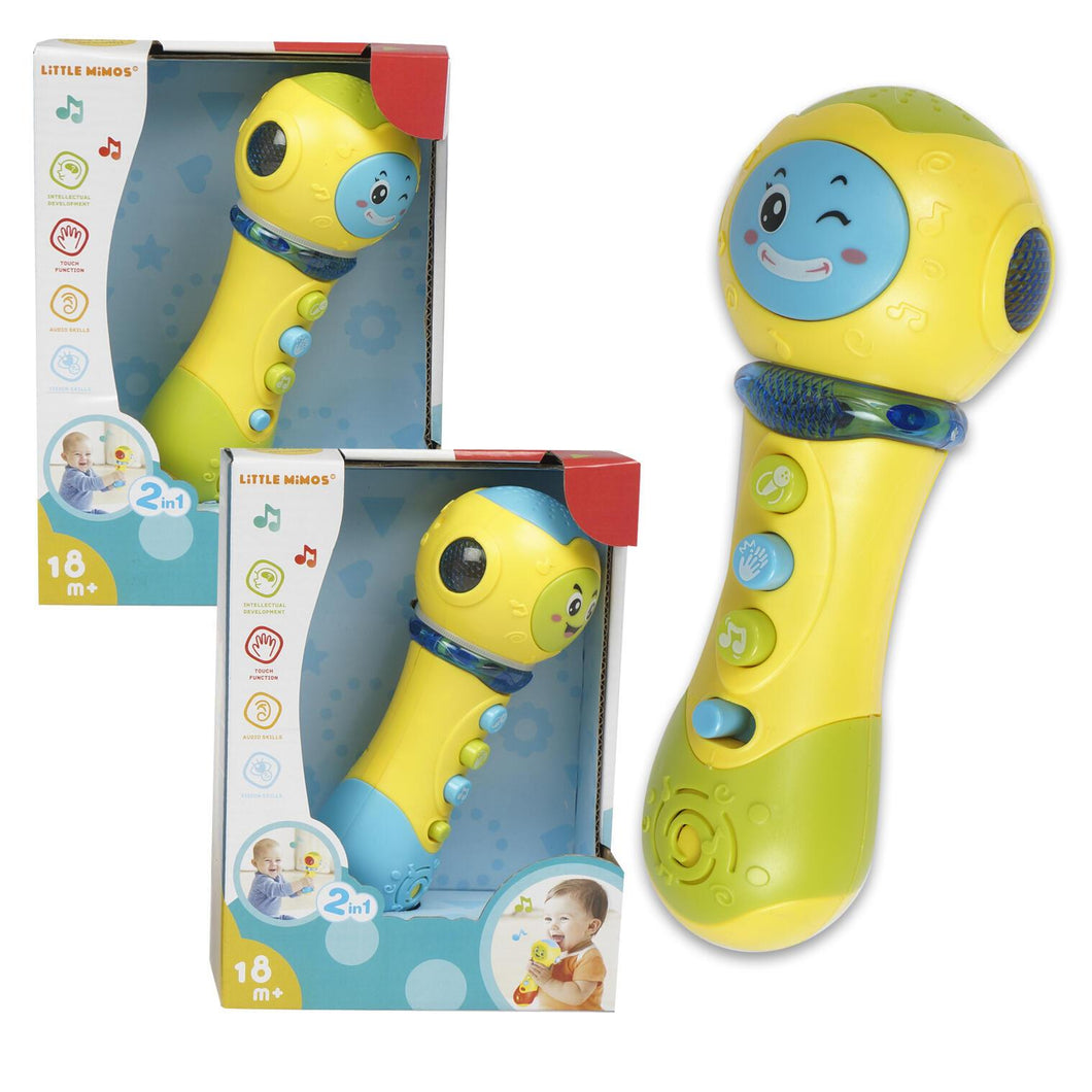 Little Mimos 2 in 1 Microphone with Speaker Baby Toy - Offpricebundles