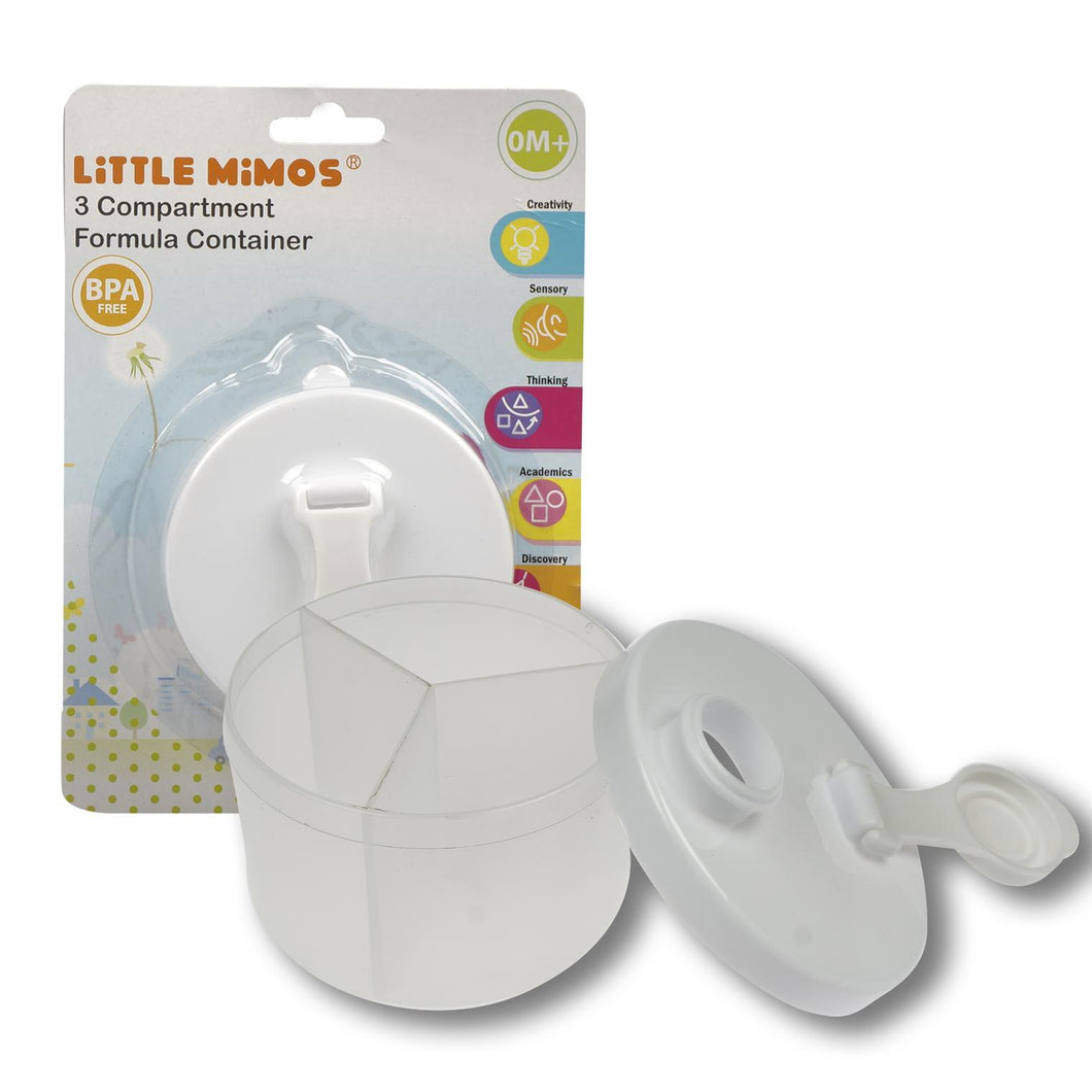 Little Mimos 3 Compartment Formula Container 