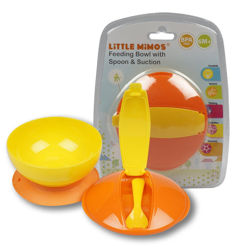 Little Mimos Feeding Bowl with Spoon and Suction 