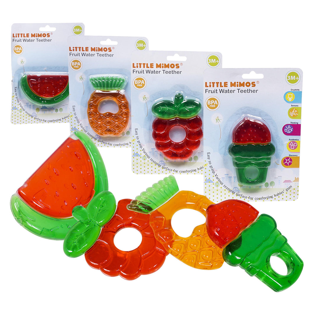 Little Mimos Fruit Water Filled Teether (24 Pieces)