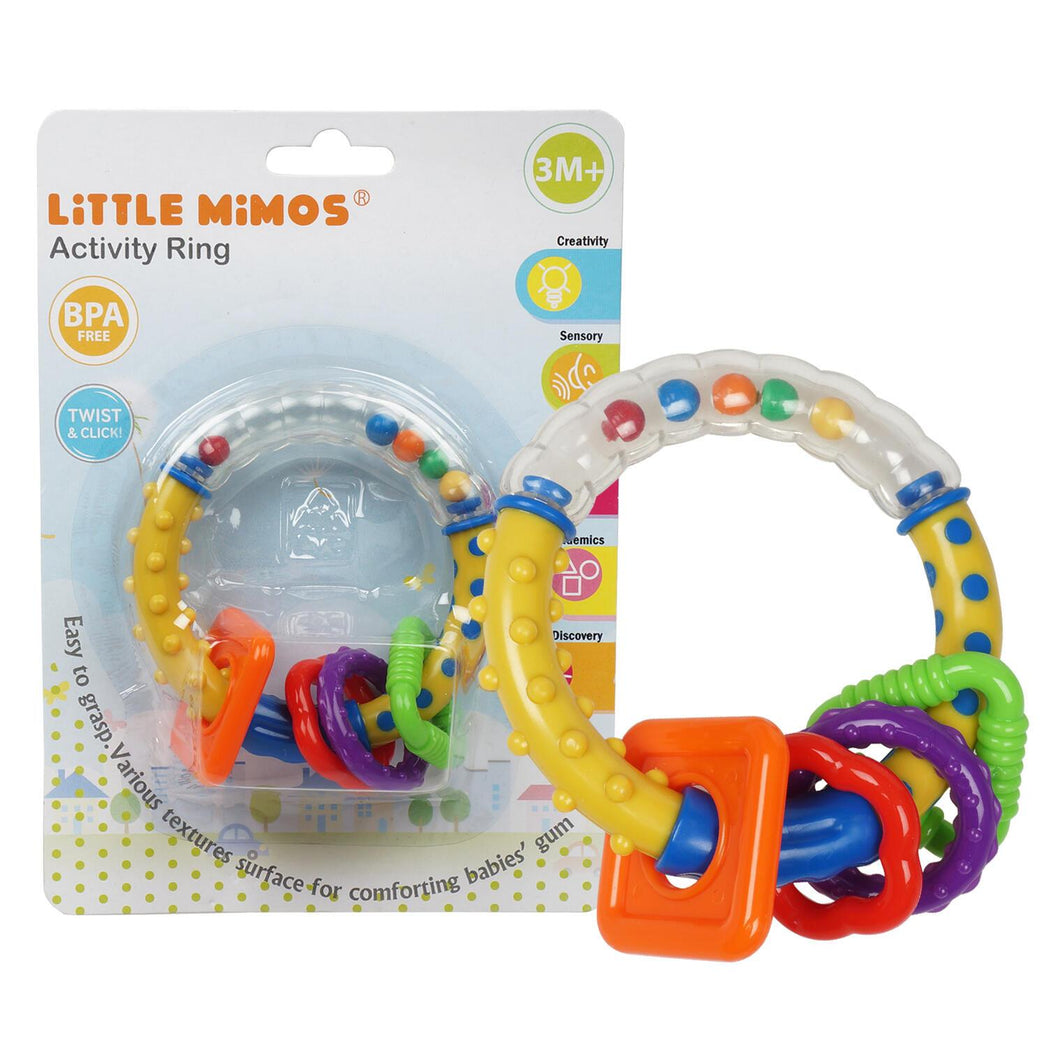 Little Mimos Activity Ring with Rattle - Offpricebundles