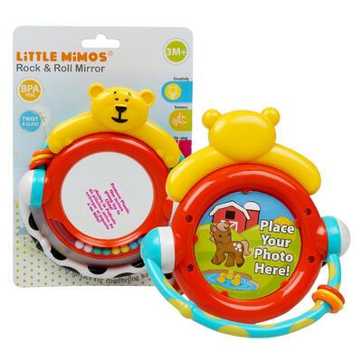 Little Mimos Rock & Roll Baby Rattle with Mirror 