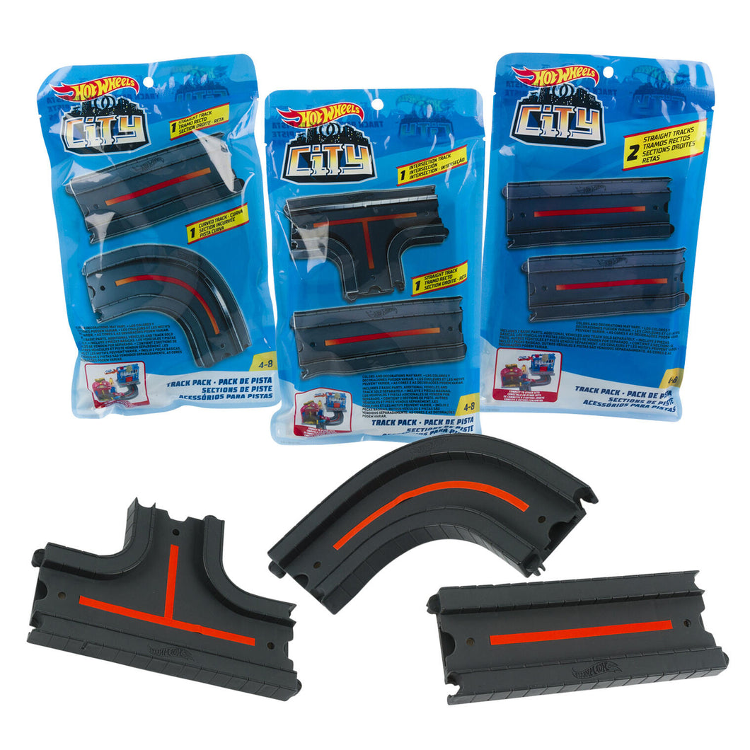 Hot Wheels Track Pack Playset (18 Pieces)