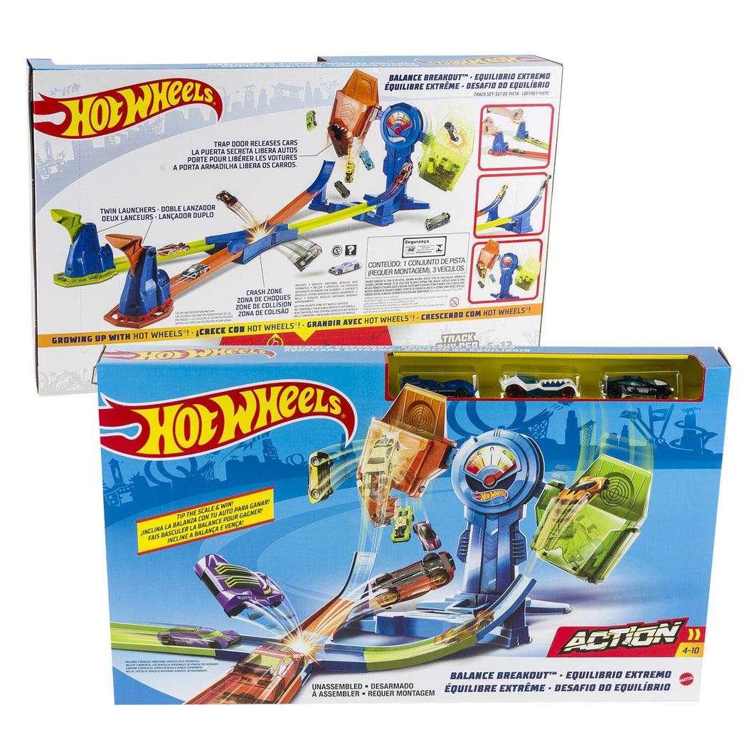 Hot Wheels Balance Breakout Playset (4 Pieces)